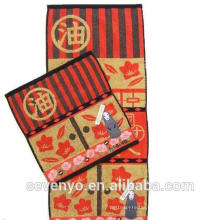 100% cotton Terry towel dark color cartoon film pattern Hand towels Ht-018